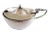 1930s English Sterling Mustard Pot For Sale