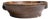 Early 20th Century France Chocolate Ceramic Serving Bowl For Sale