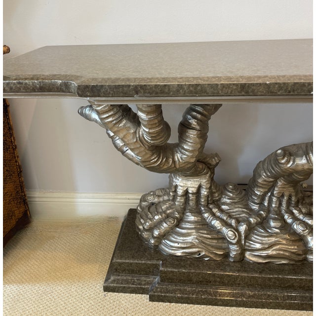 Marge Carson Mid Century Tree Form Console Table by Marge Carson For Sale - Image 4 of 18