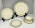 Hollywood Regency Vintage Castleton China Made in Usa Tremont Dinnerware Set for 12 1950-1962- 60 Pieces For Sale - Image 3 of 16