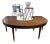 Antique Social Wine Tasting Horseshoe Drop Leaf Coffee Table For Sale