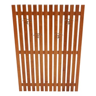Wall-Mounted Coat Rack by Gianfranco Frattini, 1950s For Sale