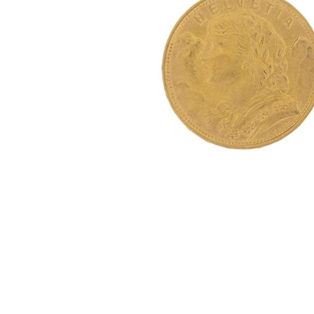Vintage Gold Coins, Set of 2 For Sale - Image 3 of 6