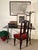 Metal Vintage French Iron & Dark Marble Desk Table For Sale - Image 7 of 7