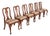 Henkel Harris Queen Anne Solid Cherry Wood Dining Chairs, Set of Six For Sale