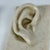 Stone Pair of Post Modern Design Ears Stone Sculptures/Bookends by C2c, Circa 1980s For Sale - Image 7 of 9