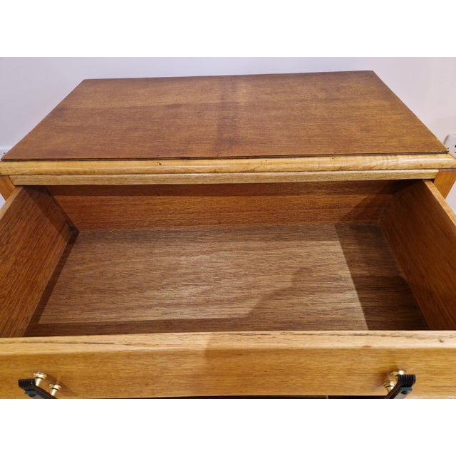 Art Deco Oak Chest of Drawers, 1930s For Sale - Image 11 of 17