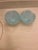 Vintage Art Deco Style Italian Opaline Glass Baby Blue Translucent Scalloped Edges For Sale - Image 12 of 12