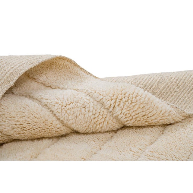 Hand-Knotted Wool Rug by Azele Studio For Sale - Image 9 of 12