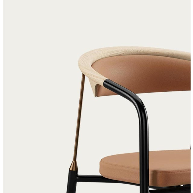 Chairman Chair in Oak with Upholstery in Silt by Henrik Tengler for One Collection For Sale - Image 10 of 15