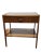 Rare and beautiful pair of walnut nightstands, designed by John Van Koert for Drexel Furniture, both in excellent...