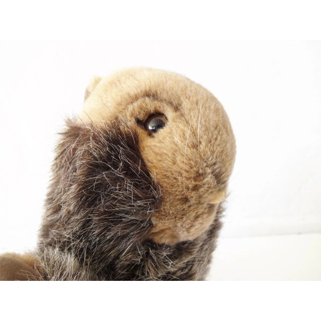 1970s Vintage Steiff Beaver Stuffed Animal For Sale - Image 5 of 8