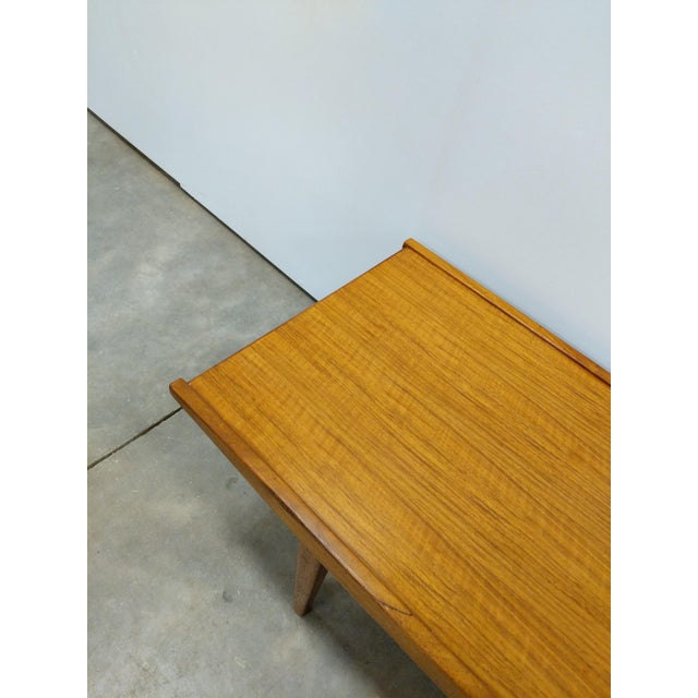 Vintage Mid Century Modern Teak Coffee Table by Wrighton For Sale - Image 9 of 9