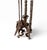 Early 20th Century Vintage Arts and Crafts Spanish Style Fireplace Tool Set For Sale - Image 5 of 11
