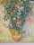 A vintage French oil painting signed by A. Vignoles (Andre Vignoles 1920-2017), a prominent French Post-Modern...