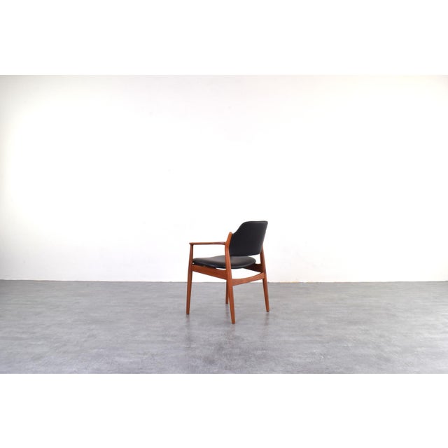 Mid-Century Modern Danish Teak Chair by Arne Vodder for Sibast, 1960s For Sale - Image 6 of 13