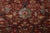 Hand-Knotted Antique Heriz Persian Style Rug in Red and Blue Floral Pattern For Sale - Image 4 of 8