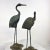 Bronze Crane Birds, 1970s, Set of 2 For Sale - Image 10 of 15