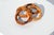 Mid 20th Century Burnt Bamboo Napkin Rings - Set of 4 For Sale In Columbia, SC - Image 6 of 8