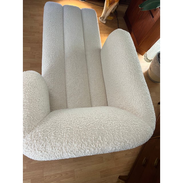 Late 20th Century Vladimir Kagan Style Lucite Chair For Sale - Image 10 of 12