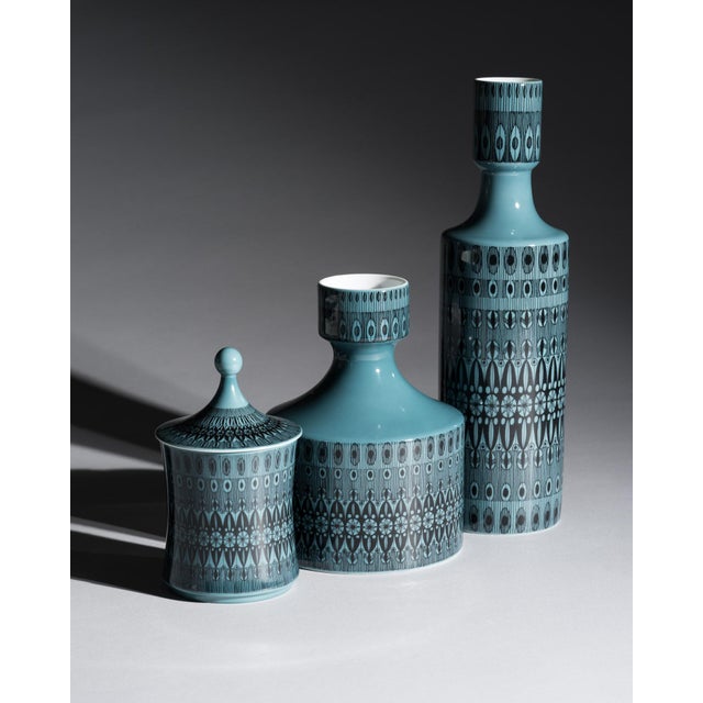 Three-piece Rosenthal Studio-Line porcelain set designed by Hans Theo Baumann and produced in Germany in 1964–1965. The...