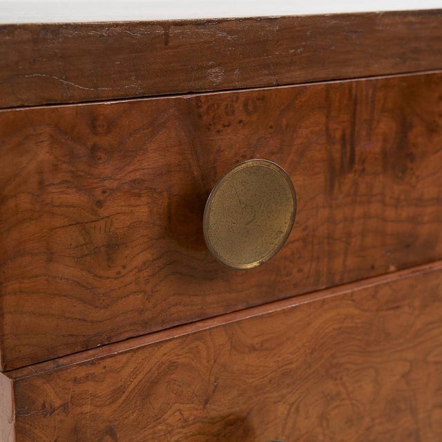 Deco chest of drawers with black details height: 93 width: 95 depth: 51 additional information style: vintage production...