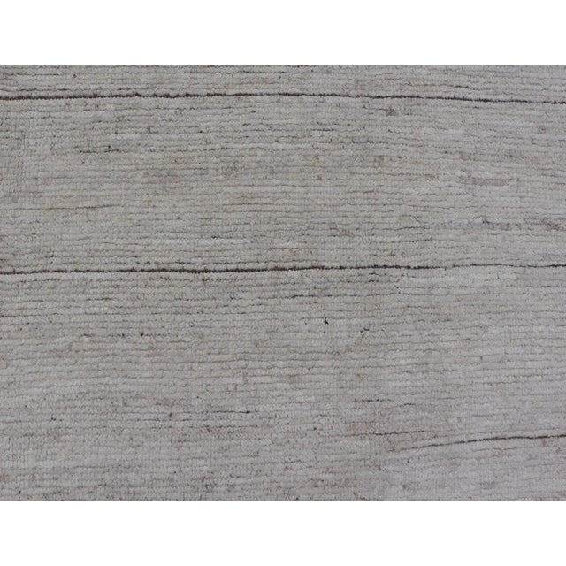 Textile Minimalist Modern Rug by Keivan Woven Arts in Off White 10'2 X 13'3 For Sale - Image 7 of 12