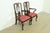 Henredon Henredon Chinoiserie Queen Anne Hand Painted Oak and Burl Wood Armchairs, Pair For Sale - Image 4 of 14