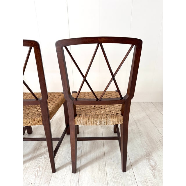 Chairs in the style of Paolo Buffa, 1950s, Set of 6 For Sale - Image 10 of 18