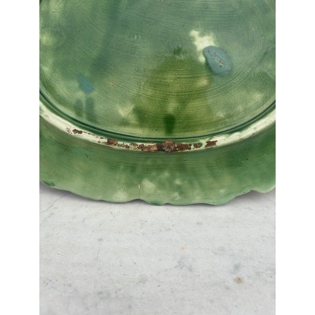 Ceramic French Majolica Asparagus Platter Circa 1900 For Sale - Image 7 of 7