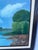 Signed Original 1992 Oil Landscape Painting by J. Brown in Original Wood Frame For Sale - Image 9 of 12