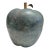 Mid-Century Modern Verdigris Metal Apple Sculpture For Sale