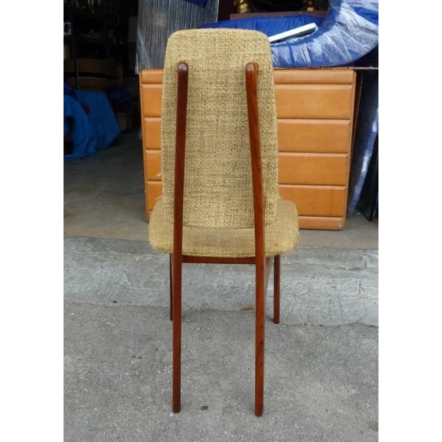 Auburn Helge Vestergaard Jensen Danish Modern Rosewood Dining Chairs - Set of 6 For Sale - Image 8 of 11