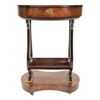 Empire Worktable by Jean Joseph Chapuis, 1810 For Sale