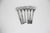 Metal 1960s Curated Set of 6 Mid Century Modern Stainless Steel Dinner Forks, Mismatched For Sale - Image 7 of 10