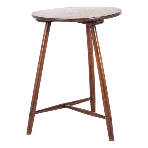 Welsh Primitive Cricket Table, 18th Century For Sale