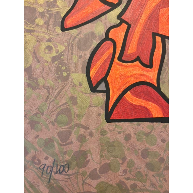 Juarez Machado Signed Limited Edition Serigraph – Scarlet Toast For Sale - Image 4 of 4