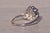 Metal The Hol: Hollywood Glam Era Natural Diamond Engagement Ring in White Gold For Sale - Image 7 of 11