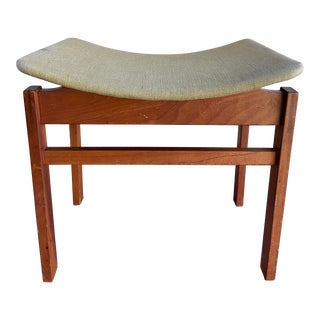 Vintage Stool by Inger Klingenberg for France & Son For Sale