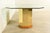 Thomasville Modern Art Deco Brass and Glass Double Pedestal Dining Table, Circa 1980s For Sale - Image 9 of 11