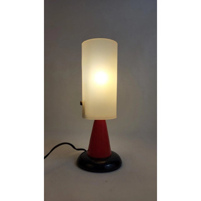 Black Rockabilly Table Lamps, 1960s, Set of 2 For Sale - Image 8 of 12