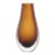 Hand-Blown Murano Supreme Vase in Tobacco Tall For Sale