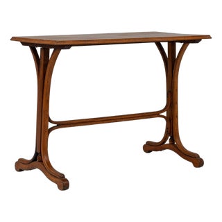 1900s Austrian Wooden Side Table For Sale