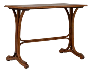 1900s Austrian Wooden Side Table