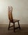 Wood Brutalist Oak Dining Chairs with Sculptural High Backs by De Puydt, 1960s, Set of 4 For Sale - Image 7 of 18