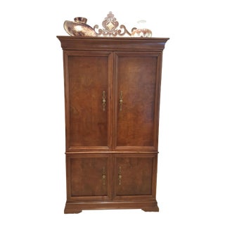 Thomasville Hardwood Armoire For Sale