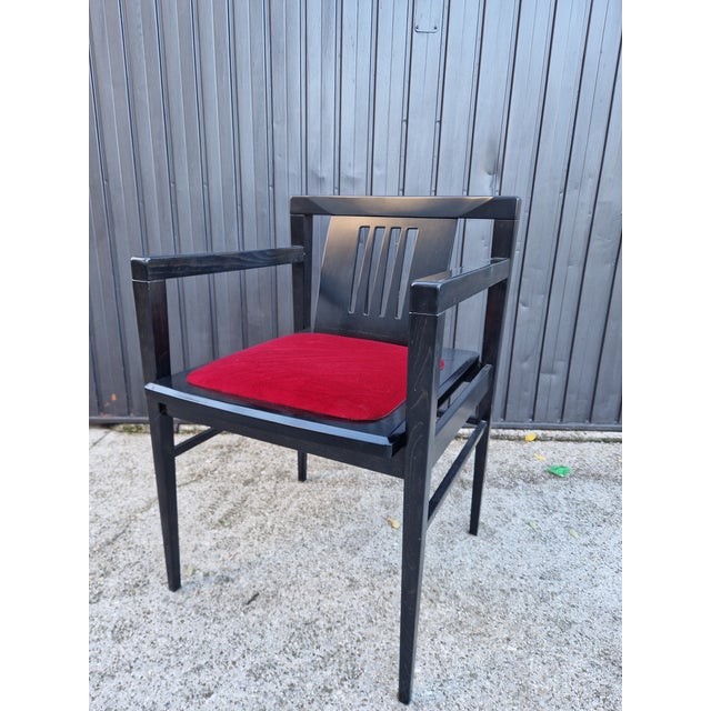 Vintage Armchairs in Wood, 1970s, Set of 2, in Very Good conditions. Designed 1970 to 1979