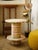 Rosalie 50 Side Table in Wood and Fabric by Popus Editions For Sale - Image 4 of 5