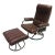 Scandinavian Modern Lounge Chair From ChairWorks With Stressless Footstool - a Set For Sale