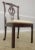 Brown Set of 6 Baker Chippendale Mahogany Dining Room Chairs For Sale - Image 8 of 13